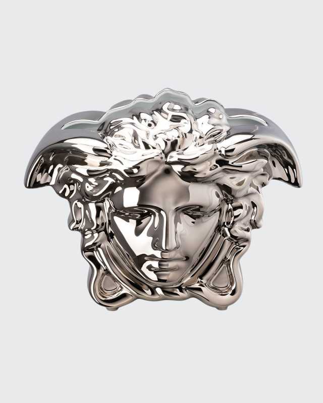 Medusa Grande 8.3" Vase, Silver
